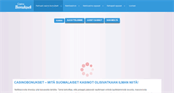 Desktop Screenshot of casinobonukset.com